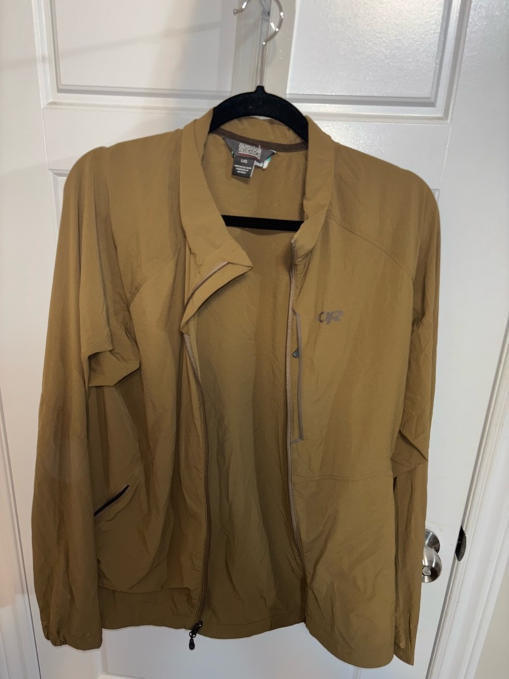 Outdoor Research Men's Lightweight Shirt Jacket in Camel